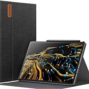 INFILAND Galaxy Tab S9+ Plus/Tab S9 FE Plus Case, Multi-Angle Stand Cover